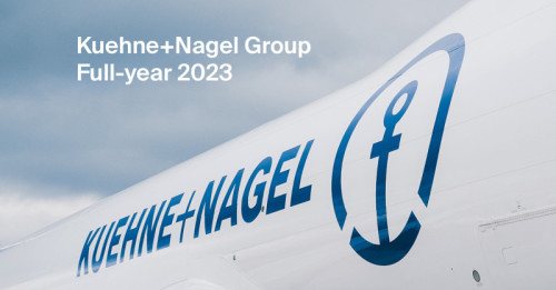 Kuehne+Nagel with a good 2023 result